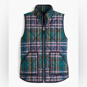 J. Crew Tartan Vest